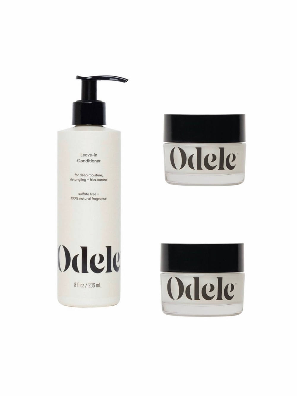 Odele leave in conditioner & 2 cream pomades